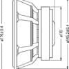 U18RNX/P - Curv, woven polypropylene, cu ring - Bilde 7