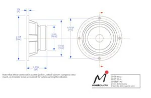 Markaudio CHP-70 Black 4" Papir Fulltone (pris pr. par) - Bilde 9