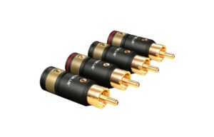 VIABLUE™ T8 RCA Plug Lodding, 2 par