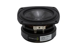 Dayton Audio CF120-4 4-1/2" Woven Carbon Fiber Midwoofer