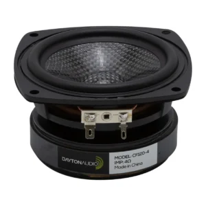 Dayton Audio CF120-4 4-1/2" Woven Carbon Fiber Midwoofer